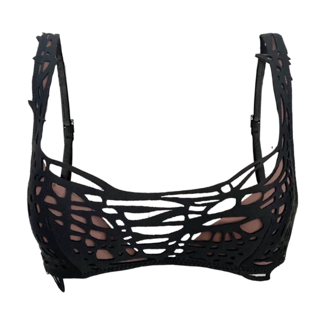 Thaikila Scribble Bikini Top size Medium